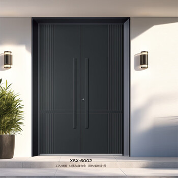 Xiong shengxiong xsx-6002 cast aluminum door armored door villa door