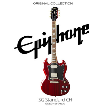 Epiphone electric guitar sg standard ch cherry red boys and girls novice advanced yi pu feng