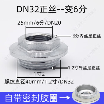 Renjuyi customized cast iron radiator core patching copper wind wire plug plug wire deflation apron front and back buckle core patching accessories variable diameter dn32 (1 inch 2) normal wire--change to 6 points normal wire