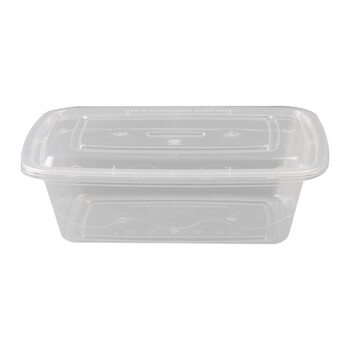 Flyer disposable lunch boxes, american plastic fast food takeaway boxes, 1250 styles, transparent american style, 300 sets