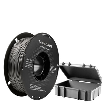 Tinmorry petg-eco material has high toughness and is suitable for bamboo petg 3d printing consumables, 1kg, metal space gray