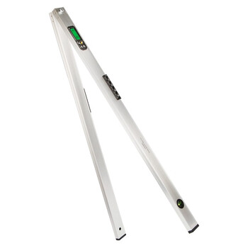 Weidu (wd) digital display ruler 2-meter folding horizontal ruler high-precision building wall engineering verticality detection ruler house inspection tool digital display 2-meter ruler