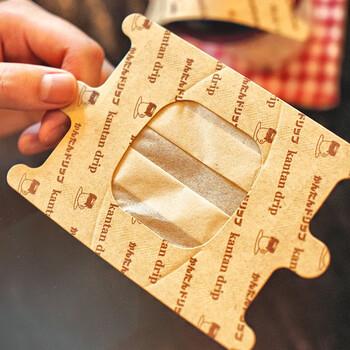 Kalitakalita japan imported hanging ear filter paper portable drip hand brew filter paper coffee powder filter bag household ear hanging bag hanging ear coffee filter paper 30 pieces