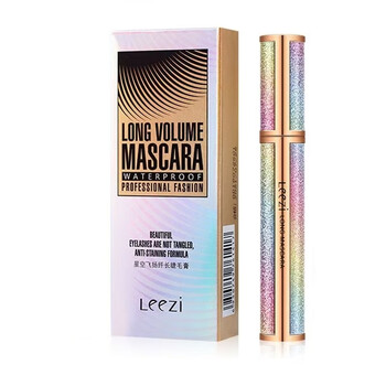 Leezi leezi starry sky slim mascara is not easy to smudge for beginners, one pack