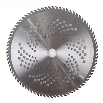 Dashwell lawn mower blade, lawn mower, rice grinder, brush cutter, two-stroke, four-stroke backpack garden tool blade, eighty-tooth alloy blade