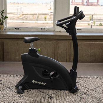 Sportsart c55u home vertical exercise bike, enterprise and institution gym, plug-in c55u home vertical exercise bike deposit