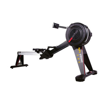 Boardwalk wind resistance rowing machine black