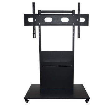 Casvet cansheng 50-86-inch tv floor-standing rack movable cart floor-standing mobile rack can lift height hisense thunderbird xiaomi tv bracket universal black gauze pattern 60-100-inch mobile bracket