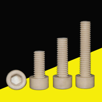 Sailotou pps high temperature resistant screws with hexagonal high-strength m3m8 plastic screws with hexagonal cylindrical head resistance m3*1650 pcs