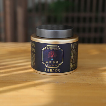 Fengyin tea small round jar series ancient tree single plant (dragon ball) 150g