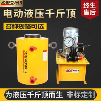 Renjuyi electric hydraulic jack separate split vertical 20 tons 30 tons 50 tons 100 tons 200 tons 500t large tonnage tonnage 150t stroke 200mm (excluding pump