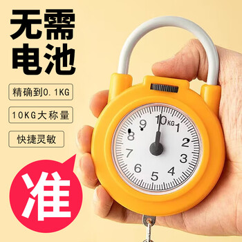 Dipur spring scale high-precision portable scale portable household carry-on small hook scale small portable electronic scale