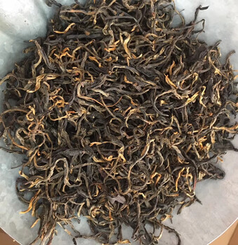 Dianhong tea slices black tea tea leaves dianhong tea strong flavor bulk yunnan fengqing ancient tree kungfu dianhong bulk wholesale second-grade dianhong