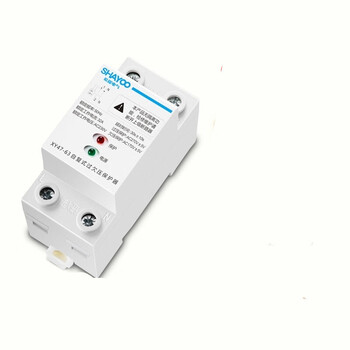 Suitable for self-resetting over-under voltage protector over-voltage over-voltage delay automatic protector lightning arrester 2p220v 63a 2p