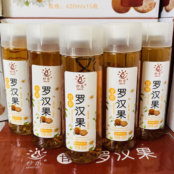 Seile chamomile and mangosteen, chamomile and honeysuckle, plant drink 420ml, ready for all seasons, suitable for all ages, chamomile, mangosteen, 420ml*5 bottles