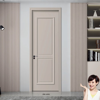 Zhuomuyuan zmy-8081 bedroom door interior door painted wooden door