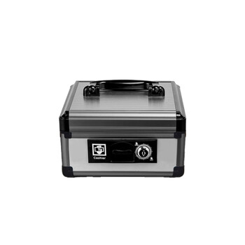 Meiyidao i aluminum alloy suitcase (key lock) two compartments double layer 21*21*11.5cm