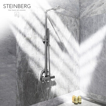 Steinberg german original imported german made bathroom steinberg exposed shower faucet 160 series constant temperature model 160 2721 chrome color