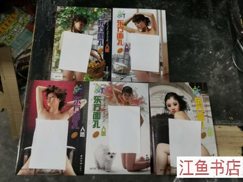 Second-hand books, second-hand body photography, new oriental faces (1.2.3.4.5, 5 volumes in total), written by chen xuezhang, xiling seal society standard