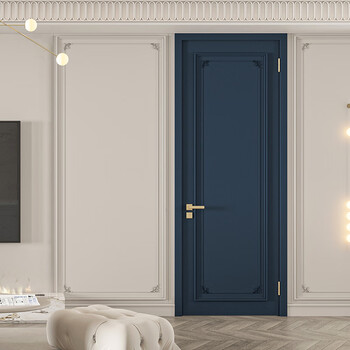 Mengtian wooden door yunfan series magnificent water painted wooden door interior door customized room bedroom door 6p91 magnificent interior door elegant white