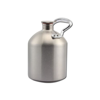 Qiermei 304 stainless steel beer barrel, home-brew second-batch wine barrel, fine brewing kettle, delivery transfer barrel, outdoor portable liquor jug 2l