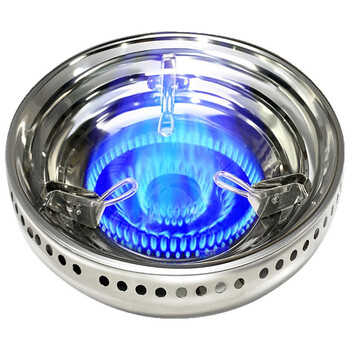 Zhihuishu windproof gas hood gas stove windproof hood natural gas stove fire hood household double-layer stainless steel double-layer energy-saving anti-slip upgraded model large size universal