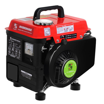 Portable gasoline generator 1000w 220v volt household small bass mini outdoor low bass car generator all copper frequency conversion 1000w 12kg