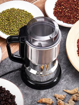 Lh japan imported high-quality powder grinding machine small household traditional chinese medicine powder crusher grinder ultra-fine fishing small set of five-page knife-k19