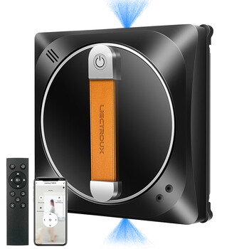 Liectroux germany yw910 window cleaning machine bi-directional water spray fully automatic electric window cleaning tool black