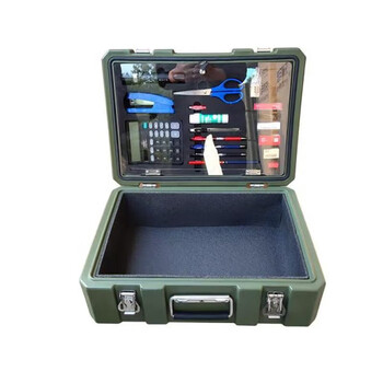 Huangyi field rotational molding box equipment material box financial homework box grassroots financial combat readiness box political work box homework box without compartments