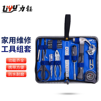 Liyu 30-piece tool set canvas bag portable tool bag set 30-piece tool set