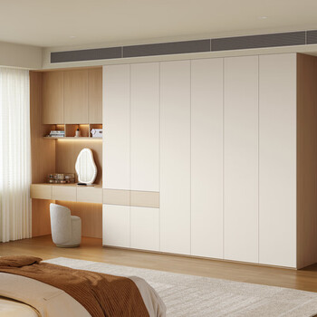 Lin's home customized bedroom one door to top dressing integrated storage cabinet wardrobe 1 square meter