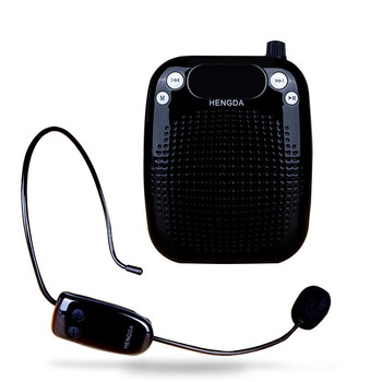 Hengda wenbo hengda wireless tour guide explainer loudspeaker scenic spot explanation tour guide wireless microphone loudspeaker waist-mounted loudspeaker loudspeaker includes 1 wireless microphone + 2 wired microphones