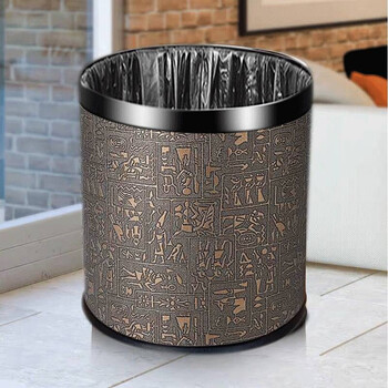 Penning trash can household trash can large living room bedroom kitchen bathroom creative cute office hotel