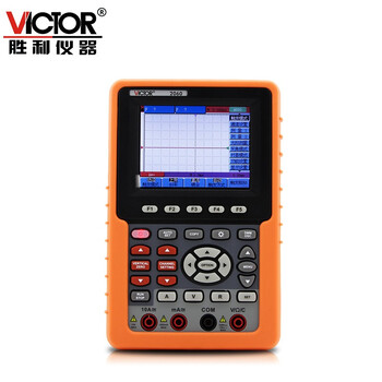 Victory instrument (victor) handheld digital oscilloscope portable dual-channel oscilloscope multimeter vc2060 (handheld single channel 60mhz)