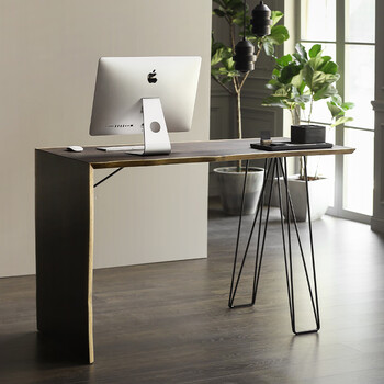 Norhor original british root branch/nordic expression/imported solid wood/flo oak bar reception desk z 1.4m in stock