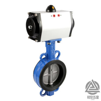 Short cloud pneumatic butterfly valve d671x-16q wafer valve stainless steel dn50 65 80 100 150 250 300 ductile plate dn150