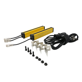 Qipu safety grating light curtain sensor through punch automatic anti-pinching sensor qpz three-color light