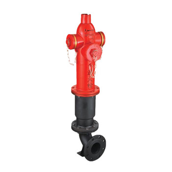 Outdoor above-ground fire hydrant model ss100/65mm pressure level 1.6map matching with elbow and wrench table