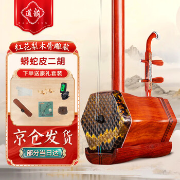 Daoyun red rosewood erhu professional beginners entry performance adult playing erhu instrument