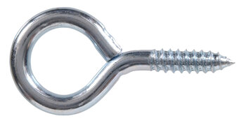 Hillman852417 .080 x 15/16-inch galvanized medium eye screw eyes 14-pack