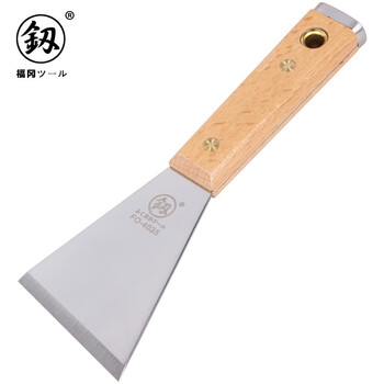 Japanese fukuoka percussion shovel cleaning knife putty knife cement floor scraper tool decoration beauty seam thickened small shovel fo-4035 triangular thickened 2mm