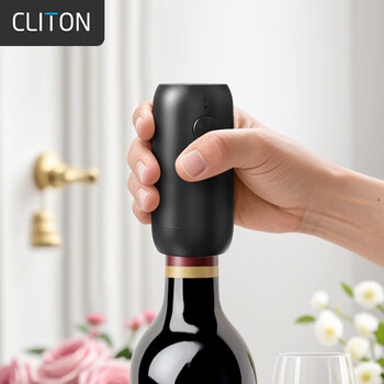 Cliton electric vacuum red wine stopper household fully automatic vacuum stopper multi-functional vacuum red wine stopper