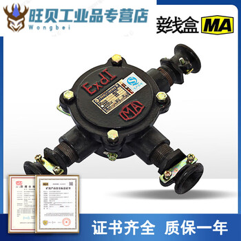 Mine explosion-proof low-voltage cable junction box coal mine junction box bhd2-40/660(380)-2t
