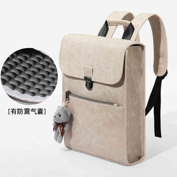 Reinhardt2026 new men's and women's business backpack computer bag 16-inch laptop bag large-capacity travel backpack khaki 16-inch air bag model (3rd generation 3d three-dimensional molding technology) + pendant