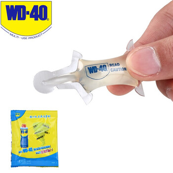 Wd-40 rust removal, lubrication, dehumidification and anti-rust agent, screw loosening agent, wd40 anti-rust oil, electrical cleaning and oil stain remover, lubricant maintenance wd-40 metal rust remover, granules 2.5ml (not for sale)