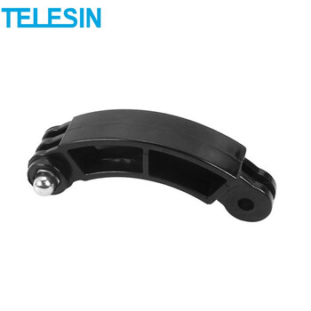 Telesin adapter adapts to gopro body accessories tripod conversion base mobile phone clip sports camera same direction and opposite direction adapter screw action3 accessories curved extension rod