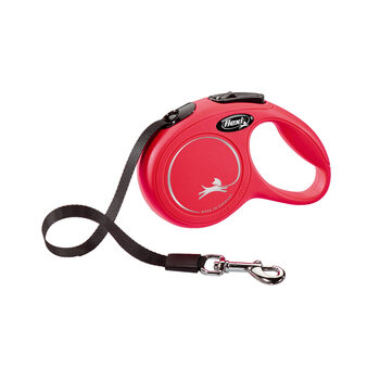 Flexi ultra-small dog retractable leash 10 meters nylon reflective dog leash one-hand brake