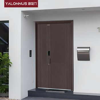 Yuelongmen class a fingerprint password lock anti-theft door entrance door entrance door custom letter double opening c3002 non-standard custom size please contact customer service