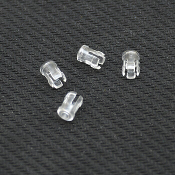 3mm 5mm led light-emitting diode lampshade light guide column light guide cap protective cover led transparent lamp cap 100 pieces lc3-1